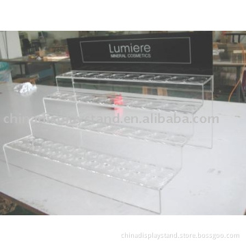 Mineral cosmetics display